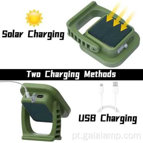 Lanterna de acampamento recarregável magnético final